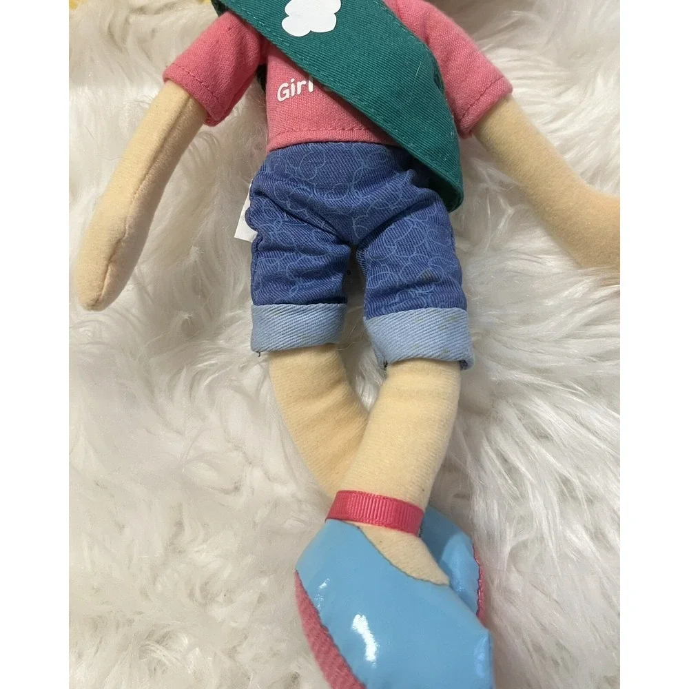 Vintage Yottoy Girls Scout Friendship Chloe‎ Plush Stuff Animal Doll